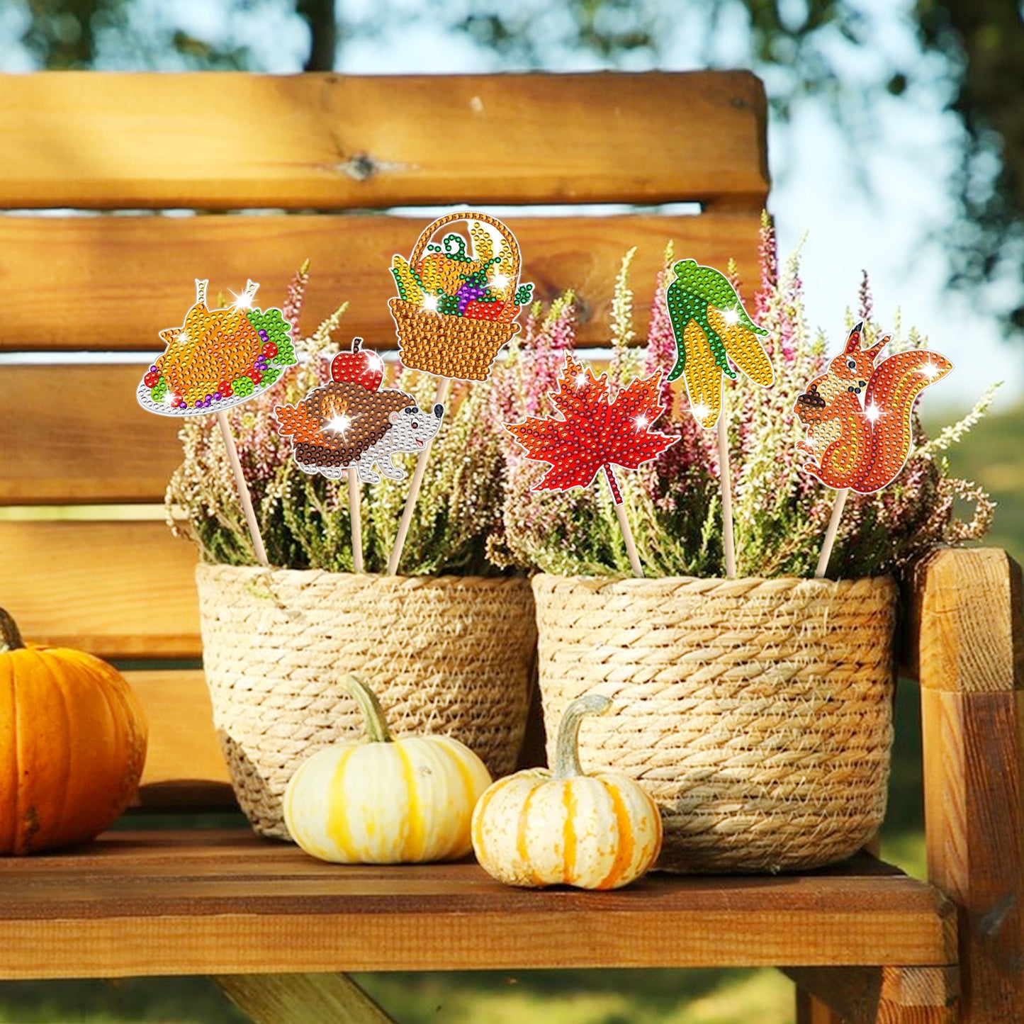 12 Packs Rhinestones Painting Art Kit