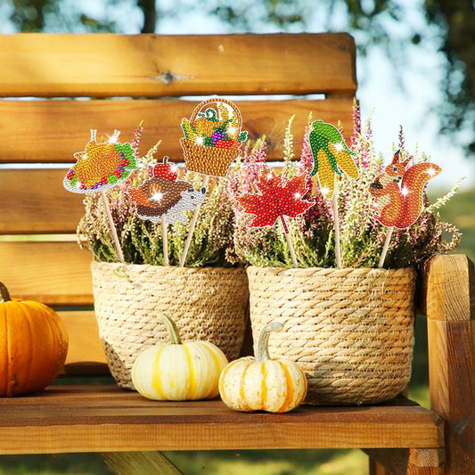 12 Packs Rhinestones Painting Art Kit