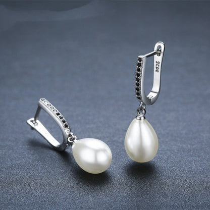 Popular OL Accessories Circle Full Rhinestone Zircon Earrings - DropOnline.co