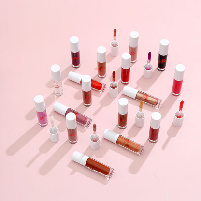 Solid Jelly Lipstick Crystal Lip Balm Water Wave Mirror Lip Gloss Long Lasting Moisturizing Lip Glaze Lip Care Makeup - DropOnline.co