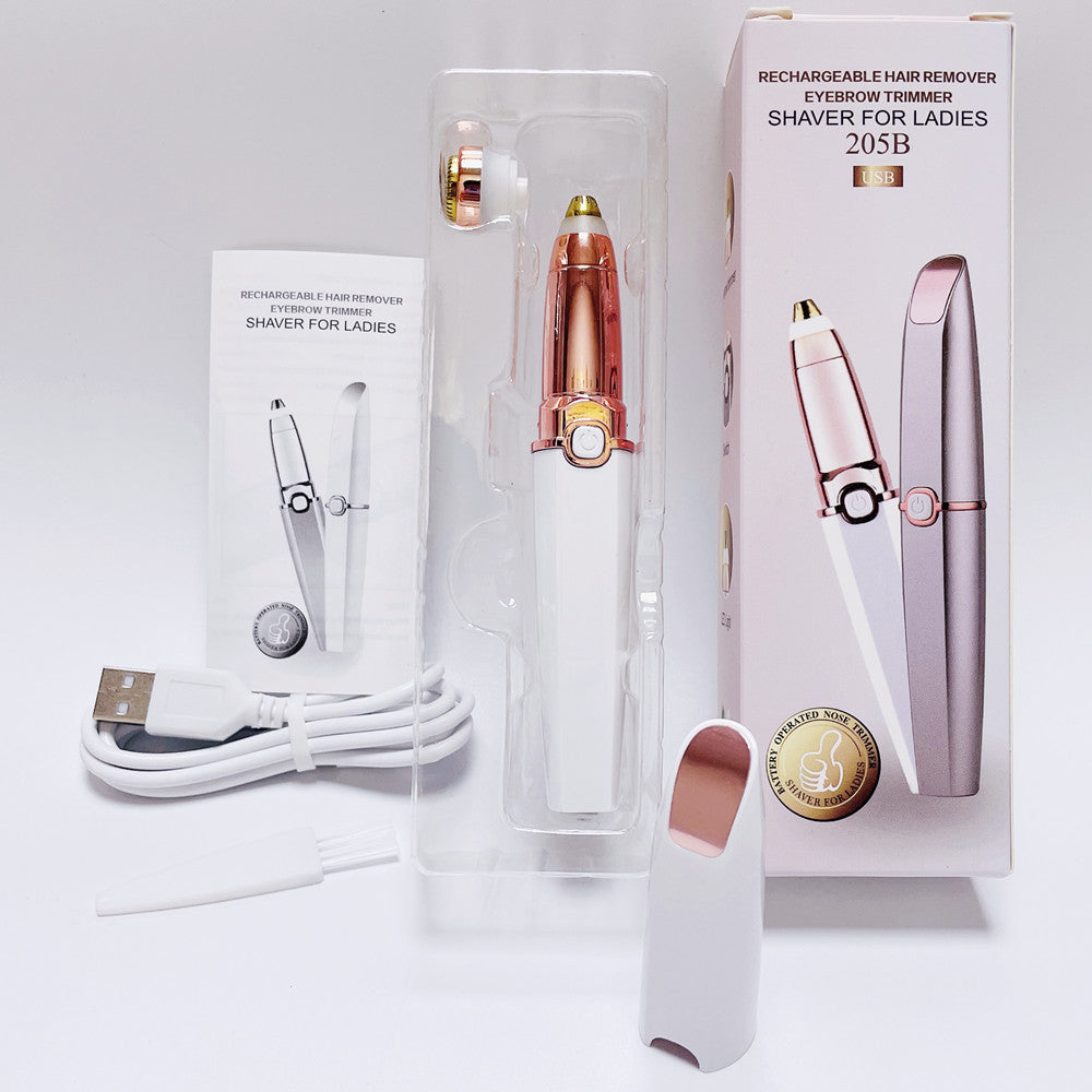 Battery-powered hair trimmer
