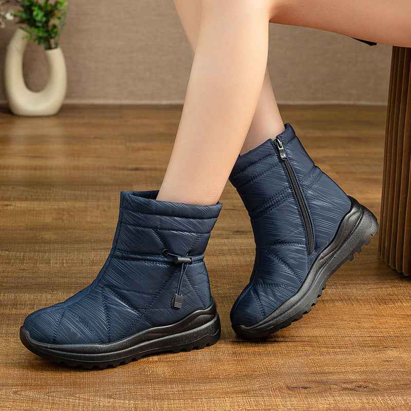 Women's Fleece-lined Waterproof Anti-slip Snow Boots