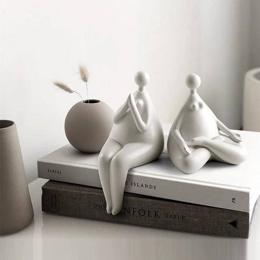 Premium Ceramic Handicraft Ornaments - Elegant Home Decoration Collection