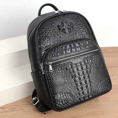 Backpack Fashion Travel Men's Leather Backpack