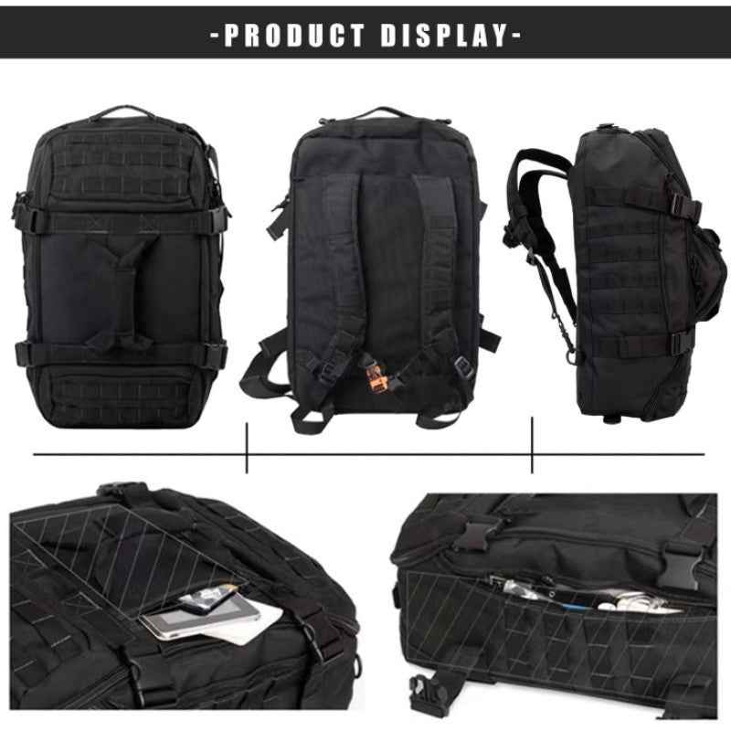 Multifunctional Outdoor Camouflage Travel Sports Off-road Tactical Durable Mountaineering Backpack