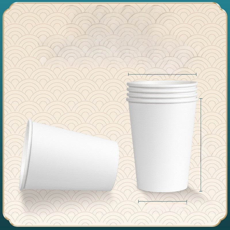 Heavy-Duty Disposable Cups - Extra Thick Durable 250ml Bulk Pack