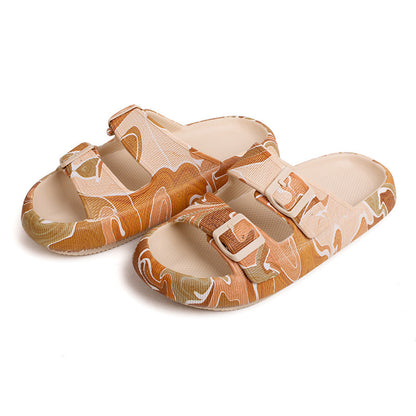 Summer Women Outdoor Indoor Thick-soled Eva Sandals And Slippers - DropOnline.co