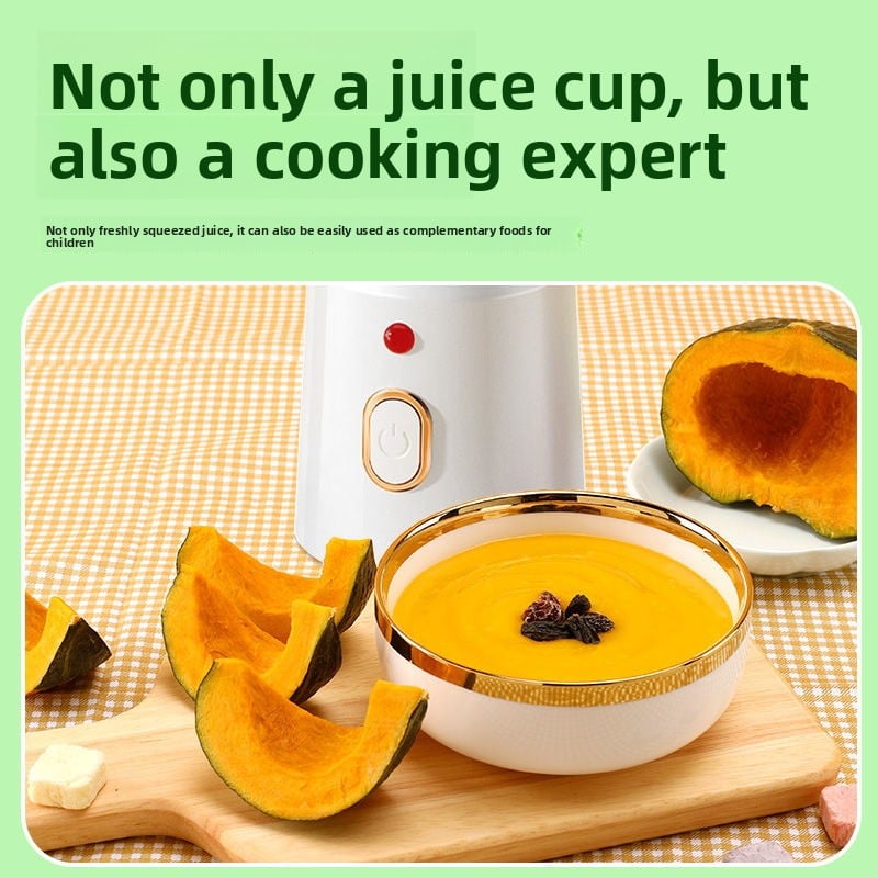 Portable Mini Blender 500ml - Electric Juicer Cup with Stainless Steel Blades