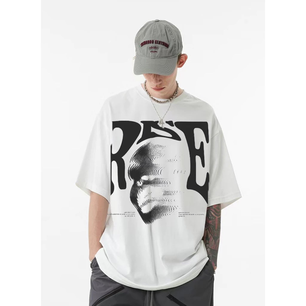 Summer New Printed T-shirt - Customizable Pattern - DropOnline.co