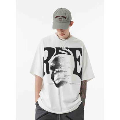 Summer New Printed T-shirt - Customizable Pattern