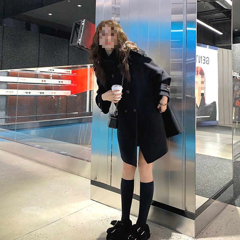 Women's Wool Cape Coat