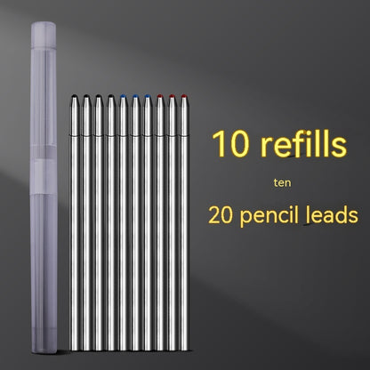 Gravity Induction Pen Press Metal Gel Pen Ballpoint Pen Four-in-one - DropOnline.co