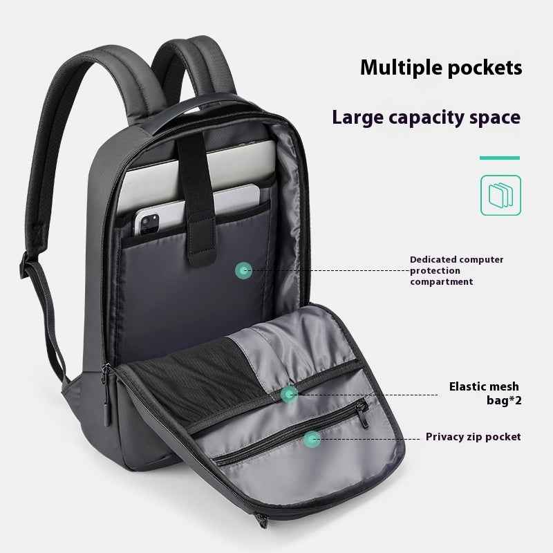 Men's Business High Sense Laptop Bag Large-capacity Backpack