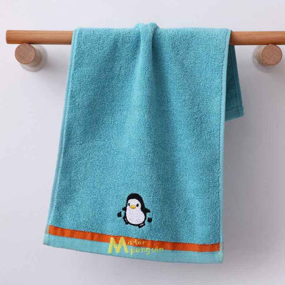Children's Towel Home Soft Cartoon Face Towel Pure Cotton