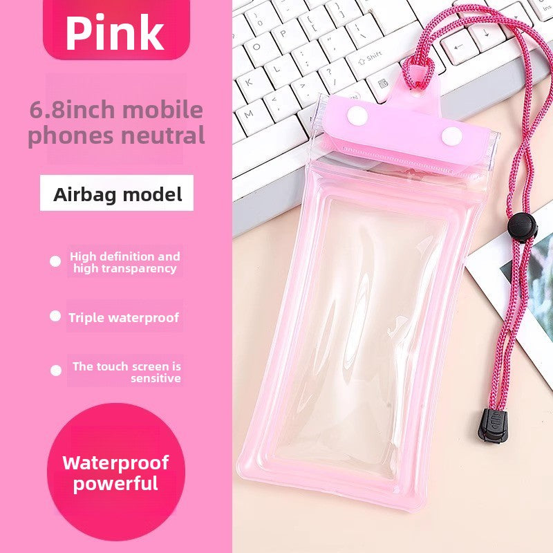 Floating Waterproof Phone Pouch - Touch Screen Compatible IPX8 Protection