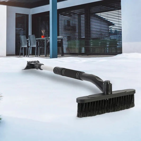3 In 1 Windshield Ice Scraper Extendable Car Snow Removal Tool