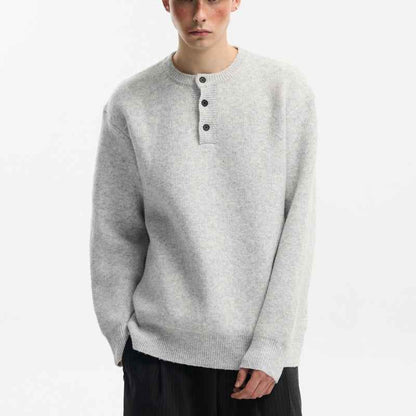 Men's Pullover Sweater Autumn And Winter American Lazy Style