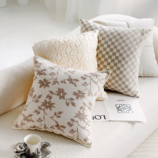 Modern Minimalist Pillowcase - Contemporary Cushion Cover for Home Decor