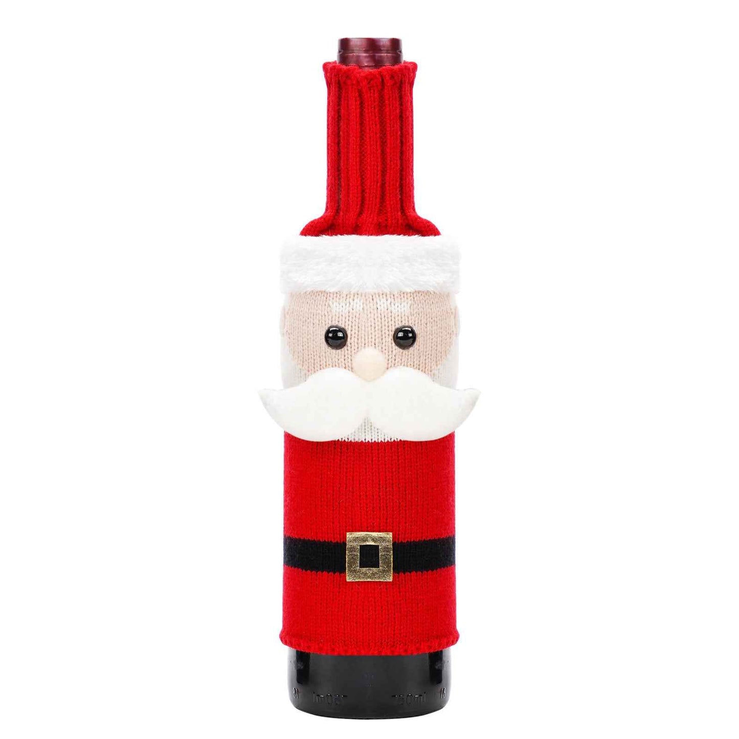 Home Fashion Simple Christmas Decorations Bottle Cover - Wine Bottle Decor - DropOnline.co