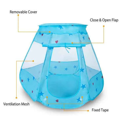 Kids Pop Up Game Tent Prince Princess Toddler Play Tent Indoor Outdoor Castle Game Play Tent Birthday Gift For Kids