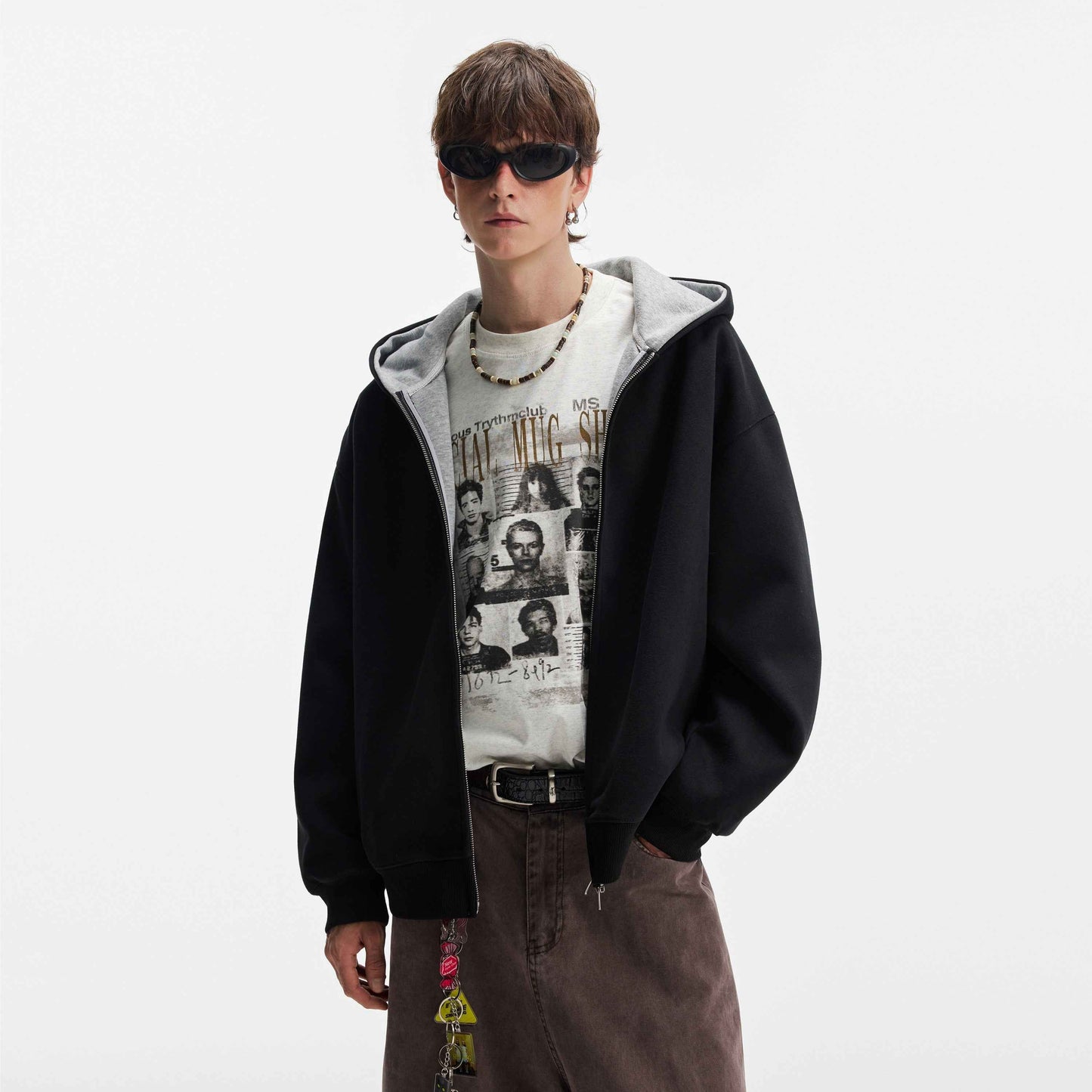 Men's And Women's Double-zipper Jackets