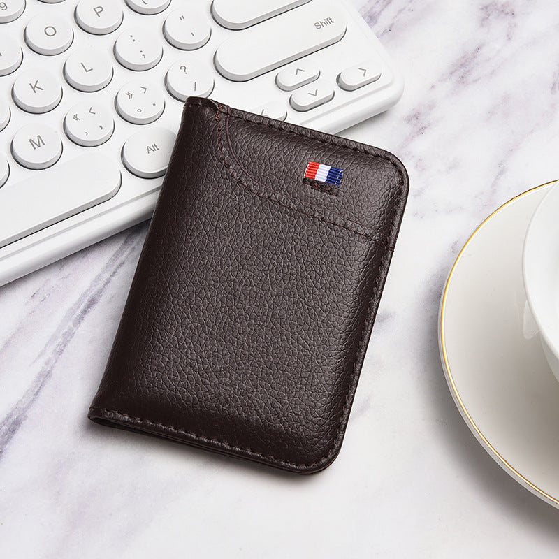 Men's Multi-Functional Card Holder Wallet - Portable Multi-Slot Design