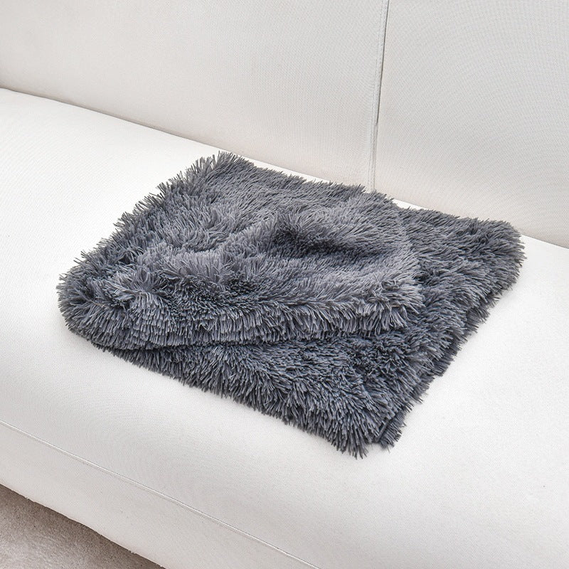 Pet long-haired velvet blanket