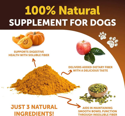 Do Not Sell On Amazon Pumpkin Powder For Dogs Digestive Support 8 OZ Fiber Supplement For Constipation For Gut Balance Healthy Skin Digestion Glands Firm Stool Poop Anti Diarrhea Gas Relief - DropOnline.co