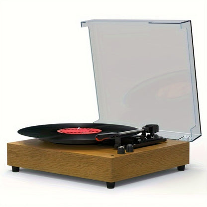 Record Player E300, Turntable, Record Player With 2 Stereo Speaker--Selling On Temu Is Prohibited - DropOnline.co