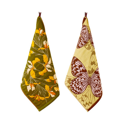 Home Printed Cotton Soft Hanging Hand Towel