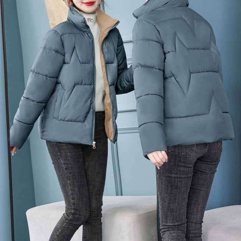 Women's Short Cotton Jacket Korean Style
