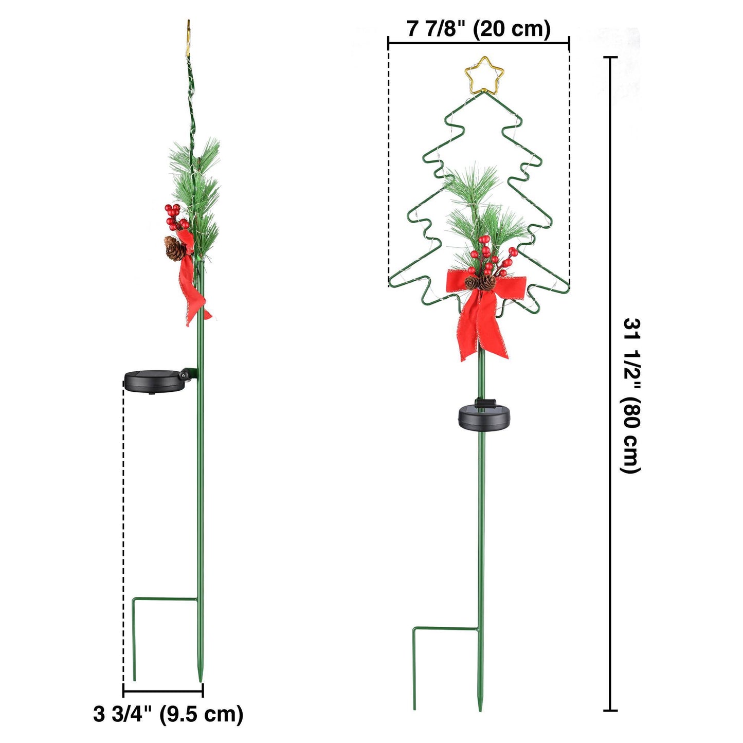 Christmas Tree Solar Stake Light