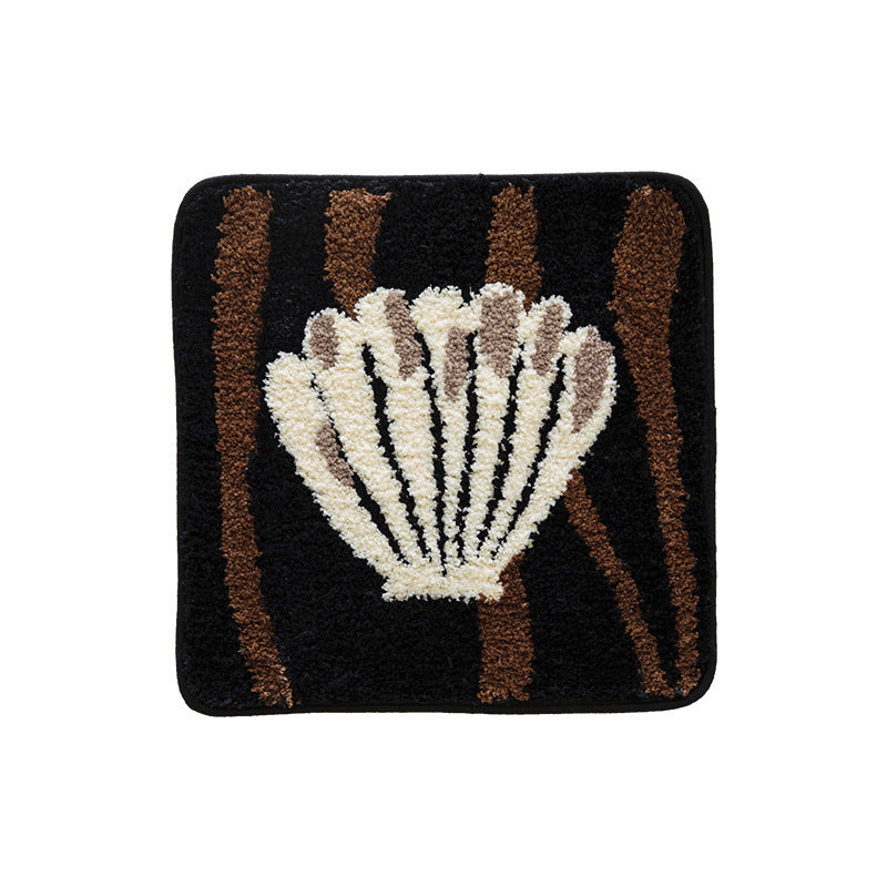 Chair Cushion Office Long-sitting Non-slip Cushion Absorbent Dirt-resistant Flocking Cushion