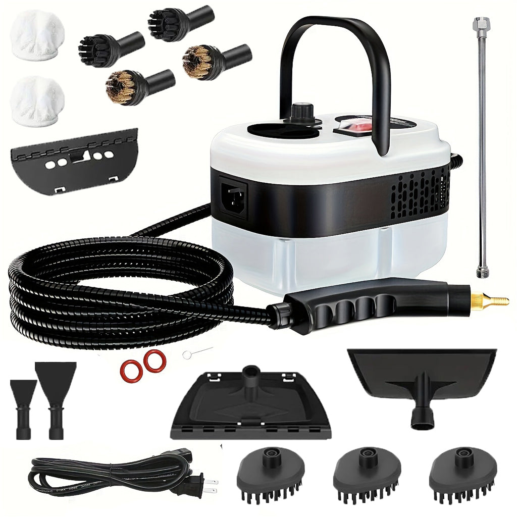 2500W Handheld Steam Cleaner - High-Pressure Multi-Surface Cleaning System