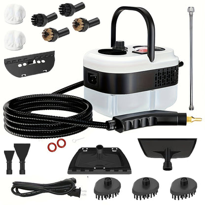 2500W Handheld Steam Cleaner - High-Pressure Multi-Surface Cleaning System