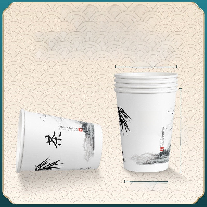 Heavy-Duty Disposable Cups - Extra Thick Durable 250ml Bulk Pack