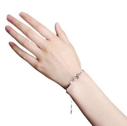 Charms 925 Sterling Silver Bracelets Bangles For Women - DropOnline.co