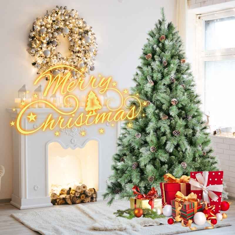 PVC Christmas Tree - Artificial Holiday Tree, Multiple Sizes