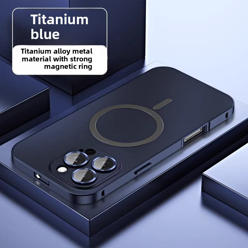 Aluminum Alloy iPhone Case - Premium Glass Lens Protection