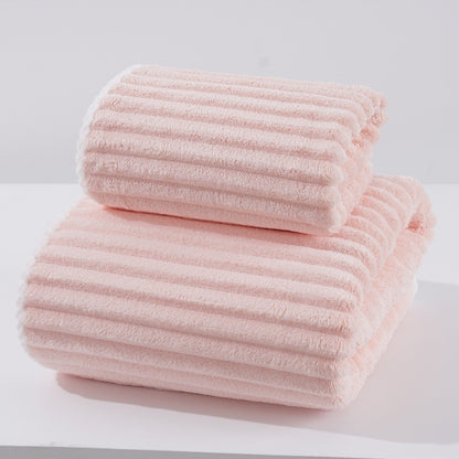 Thickened And Oversized Towel For Face Wash Coral Velvet