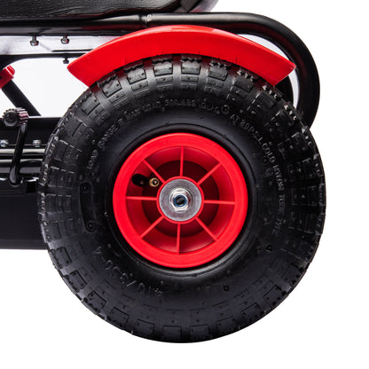 Kids Pedal Go Kart W/ Adjustable Seat