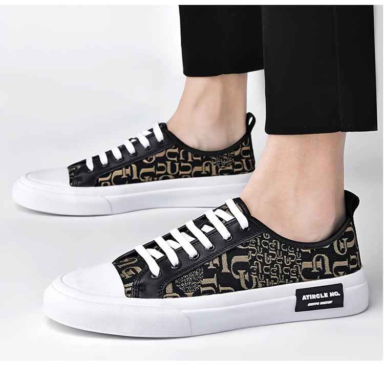 Versatile Personality-driven Casual Trendy Fashionable Skate Canvas Shoes