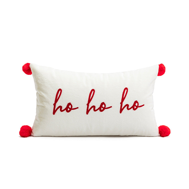 Embroidered Pillowcase - Decorative Pillow Cover with Artistic Design