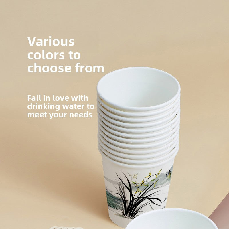 Heavy-Duty Disposable Cups - Extra Thick Durable 250ml Bulk Pack