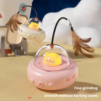 Smart Electric Cat Car With Automatic Laser Pointer - Cat Fun, Energy-Saving Product - DropOnline.co