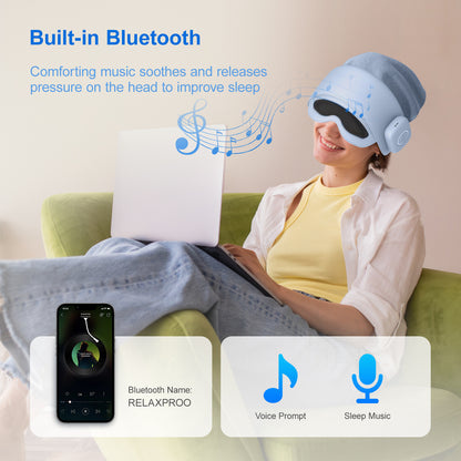 2025 Best-Selling Smart Head Massager With Eye Relief & Heating Function - DropOnline.co