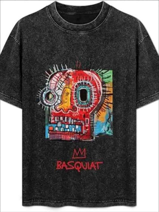 Men's Printed Short Sleeve T-Shirt - Stylish Casual Graphic Tee