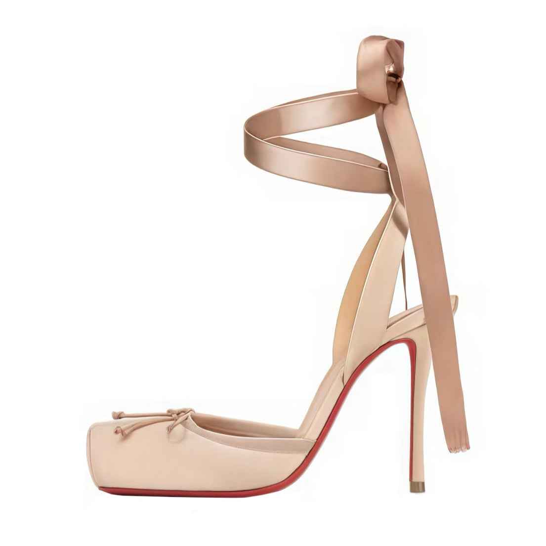 Square Toe High Heels Women Thin Heel