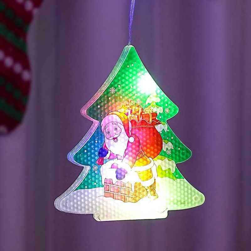 Christmas Curtain Lights 3m x 70cm - Painted LED Rubber Wire Ambience Lighting - DropOnline.co