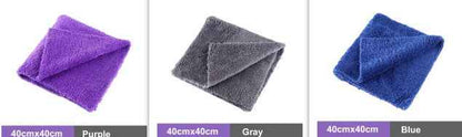 Coral Fleece Microfiber Fervently Thickened Car Wash Towels
